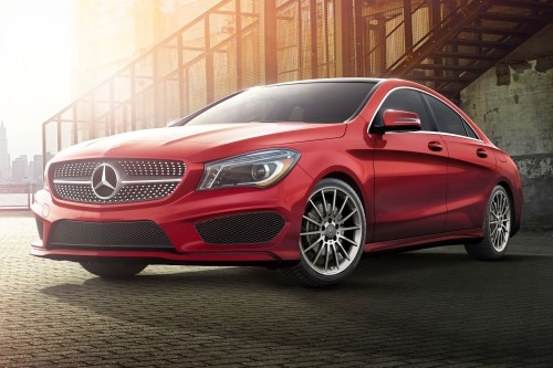 2016 Mercedes-Benz CLA-Class CLA250 Sedan Exterior. Sport Package Shown.