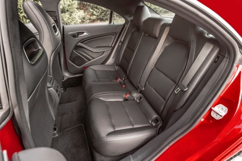 2016 Mercedes-Benz CLA-Class CLA250 Sedan Rear Interior