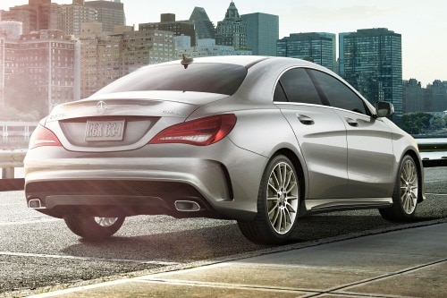 2016 Mercedes-Benz CLA-Class CLA250 Sedan Exterior. Sport Package Shown.