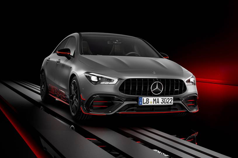 2026 Mercedes-Benz CLA AMG CLA 45 S Sedan Exterior. European Model Shown.