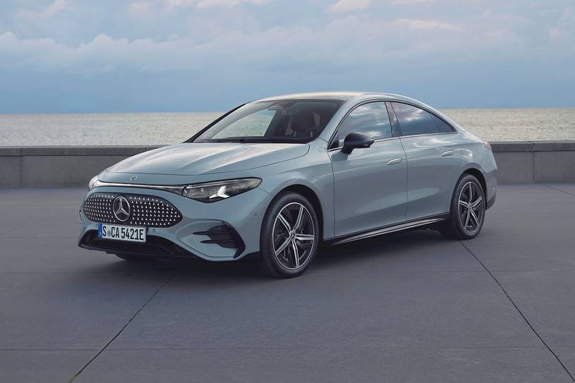 2026 Mercedes-Benz CLA CLA 350 4MATIC w/EQ Technology Sedan Exterior. European Model Shown.
