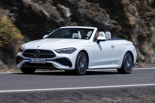 2024 Mercedes-Benz CLE CLE 300 4MATIC Convertible Exterior. European Model Shown.