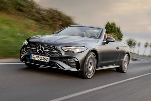 2024 Mercedes-Benz CLE CLE 300 4MATIC Convertible Exterior. European Model Shown.