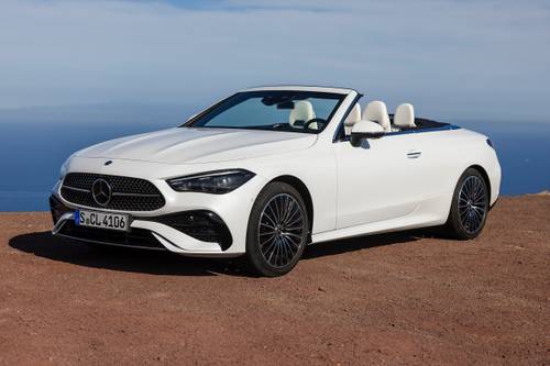 2024 Mercedes-Benz CLE CLE 300 4MATIC Convertible Exterior. European Model Shown.