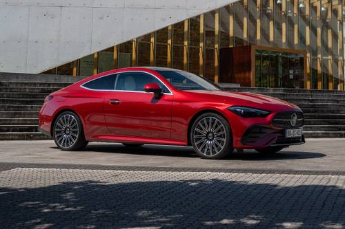 2024 Mercedes-Benz CLE CLE 300 4MATIC Coupe Exterior. European Model Shown.