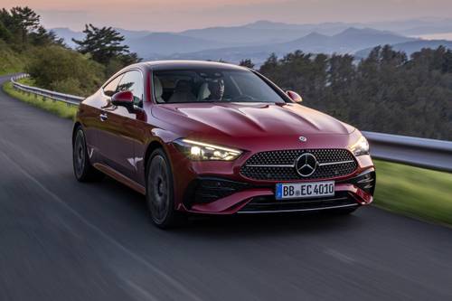 2024 Mercedes-Benz CLE CLE 300 4MATIC Coupe Exterior. European Model Shown.