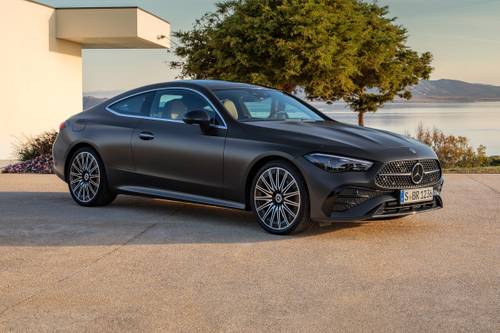 2024 Mercedes-Benz CLE CLE 450 4MATIC Coupe Exterior. European Model Shown.