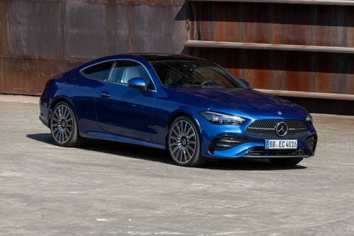 2024 Mercedes-Benz CLE CLE 450 4MATIC Coupe Exterior. European Model Shown.