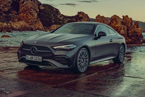 2024 Mercedes-Benz CLE CLE 450 4MATIC Coupe Exterior. European Model Shown.