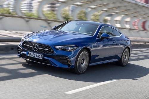 2024 Mercedes-Benz CLE CLE 450 4MATIC Coupe Exterior. European Model Shown.