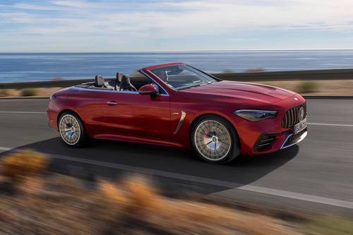 2025 Mercedes-Benz CLE AMG CLE 53 Convertible Lifestyle Exterior