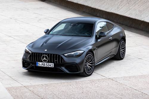 2025 Mercedes-Benz CLE AMG CLE 53 Coupe Exterior. European Model Shown.