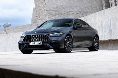 2025 Mercedes-Benz CLE AMG CLE 53 Coupe Exterior. European Model Shown.