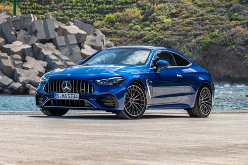2025 Mercedes-Benz CLE AMG CLE 53 Coupe Exterior. European Model Shown.