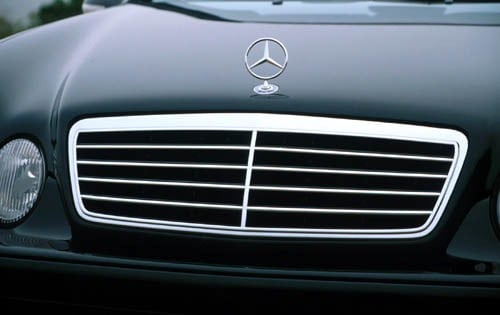 2000 Mercedes-Benz CLK-Class Front Grill and Badging