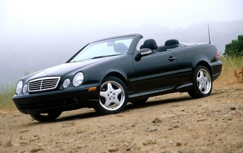 2001 Mercedes-Benz CLK430 Convertible Shown