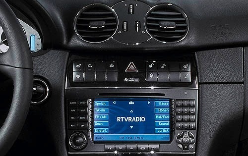 2006 Mercedes-Benz CLK-Class Center Console