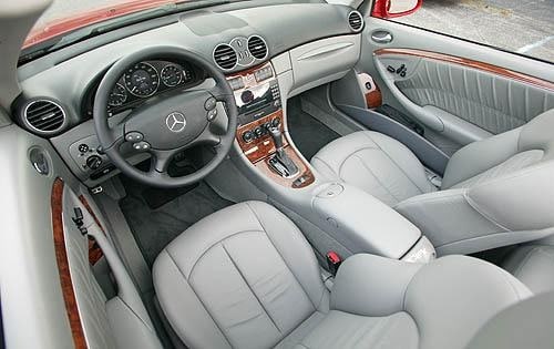 2008 Mercedes-Benz CLK-Class CLK350 Interior
