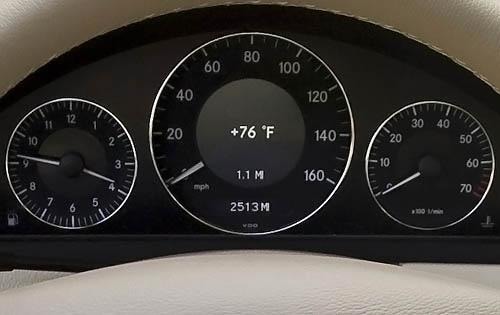 2008 Mercedes-Benz CLK-Class CLK550 Instrument Cluster