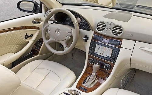 2008 Mercedes-Benz CLK-Class CLK550 Interior
