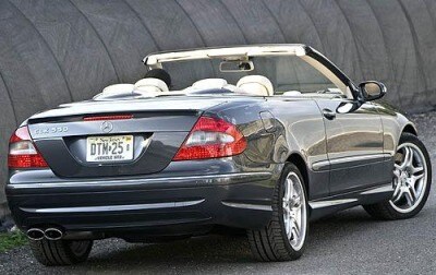 2009 Mercedes Benz Clk Cl Convertible Review Edmunds 2008 Mercedes Benz Clk Cl Clk550 Convertible