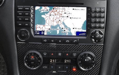 2008 Mercedes-Benz CLK-Class CLK63 AMG Black Series Center Console