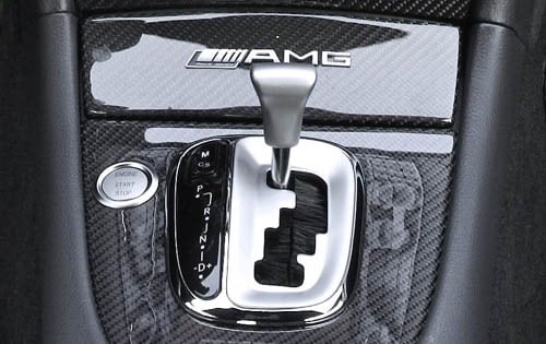 2008 Mercedes-Benz CLK-Class CLK63 AMG Black Series Center Console