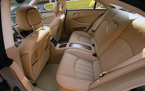 2008 Mercedes-Benz CLS-Class CLS550 Rear Interior