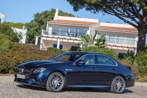 2018 Mercedes-Benz E-Class AMG E 63 S 4MATIC Sedan Exterior. European Model Shown.