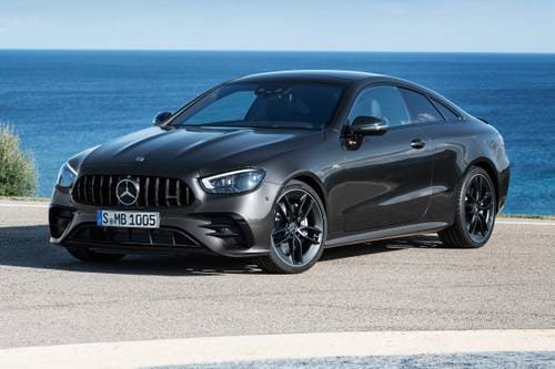 2023 Mercedes-Benz E-Class AMG E 53 Coupe Exterior. European Model Shown.
