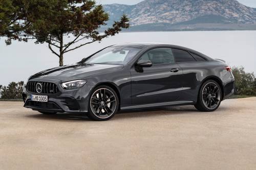 2023 Mercedes-Benz E-Class AMG E 53 Coupe Exterior. European Model Shown.