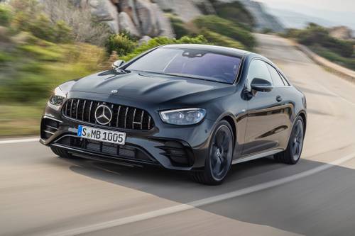 2023 Mercedes-Benz E-Class AMG E 53 Coupe Exterior. European Model Shown.