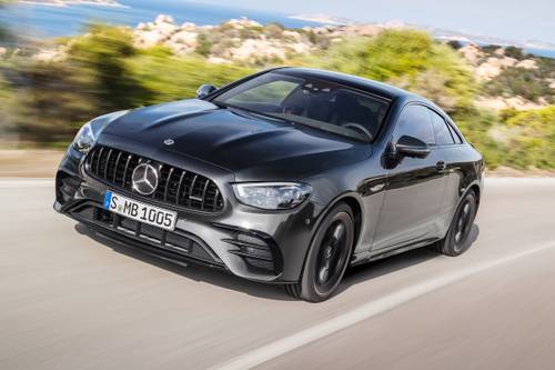 2023 Mercedes-Benz E-Class AMG E 53 Coupe Exterior. European Model Shown.