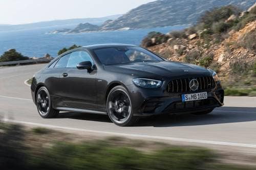2023 Mercedes-Benz E-Class AMG E 53 Coupe Exterior. European Model Shown.