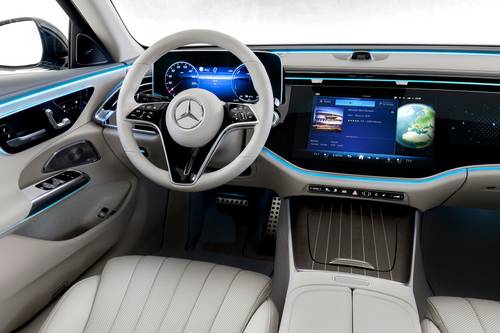 2025 Mercedes-Benz E-Class E 450 4MATIC Sedan Steering Wheel Detail