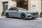 2026 Mercedes-Benz E-Class E 450 4MATIC Sedan Exterior. AMG Line European Model Shown.