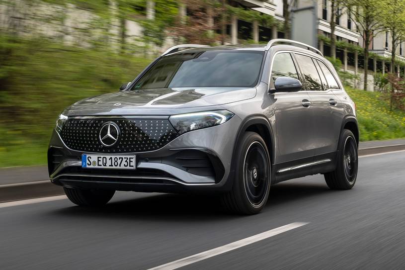 2025 Mercedes-Benz EQB 300 4dr SUV Exterior. European Model Shown.
