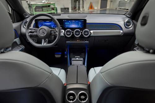 2025 Mercedes-Benz EQB 350 4dr SUV Dashboard Shown