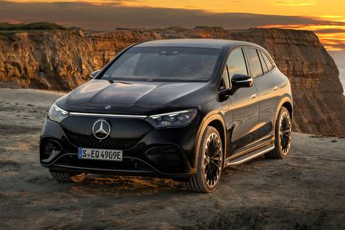 2025 Mercedes-Benz EQE SUV EQE 350 4MATIC 4dr SUV Exterior. European Model Shown.