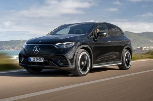 2025 Mercedes-Benz EQE SUV EQE 350 4MATIC 4dr SUV Exterior. European Model Shown.