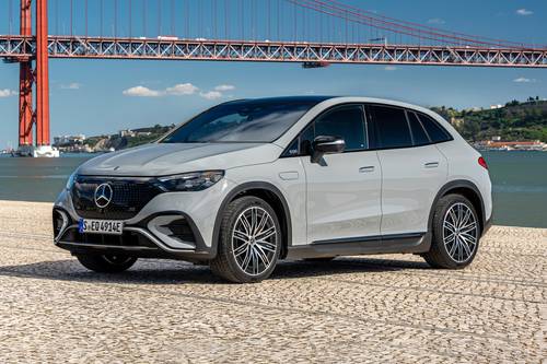 2025 Mercedes-Benz EQE SUV EQE 350 4MATIC 4dr SUV Exterior. European Model Shown.