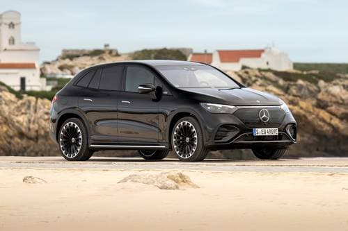 2025 Mercedes-Benz EQE SUV EQE 350 4MATIC 4dr SUV Exterior. European Model Shown.