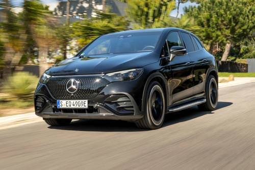 2025 Mercedes-Benz EQE SUV EQE 350 4MATIC 4dr SUV Exterior. European Model Shown.