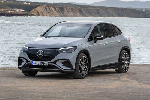 2025 Mercedes-Benz EQE SUV EQE 350 4MATIC 4dr SUV Exterior. European Model Shown.