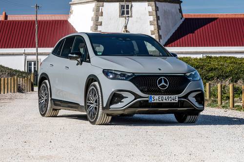 2025 Mercedes-Benz EQE SUV EQE 350 4MATIC 4dr SUV Exterior. European Model Shown.