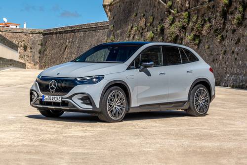 2025 Mercedes-Benz EQE SUV EQE 350 4MATIC 4dr SUV Exterior. European Model Shown.