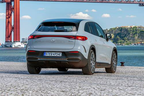 2025 Mercedes-Benz EQE SUV EQE 350 4MATIC 4dr SUV Exterior. European Model Shown.
