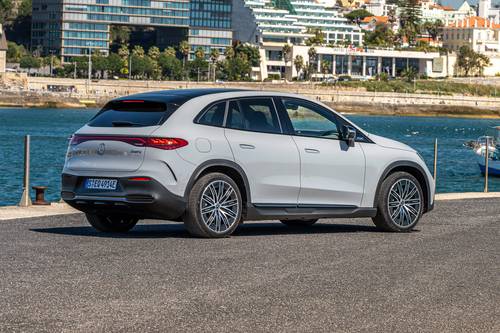 2025 Mercedes-Benz EQE SUV EQE 350 4MATIC 4dr SUV Exterior. European Model Shown.