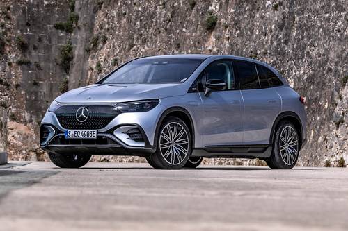 2025 Mercedes-Benz EQE SUV EQE 350+ 4dr SUV Exterior. European Model Shown.