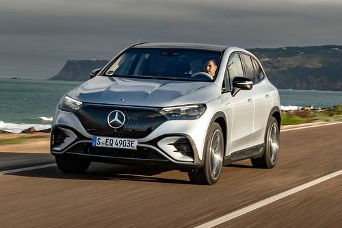 2025 Mercedes-Benz EQE SUV EQE 350+ 4dr SUV Exterior. European Model Shown.